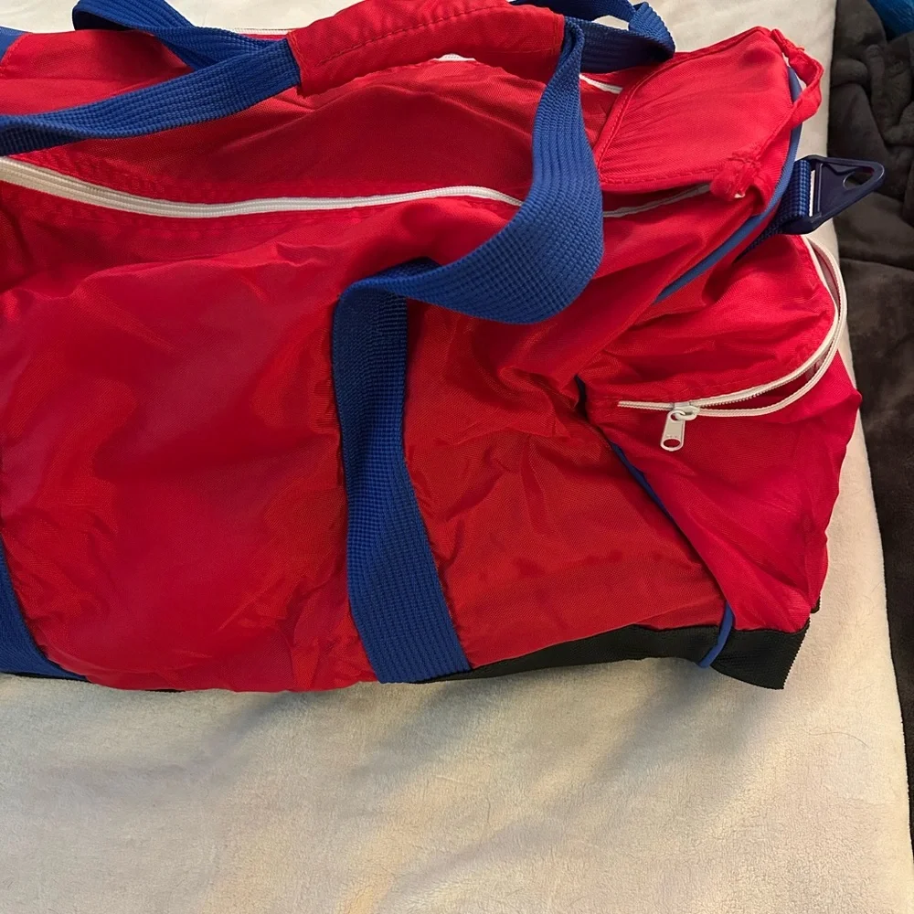VINTAGE 1980s USA Network Duffel Bag